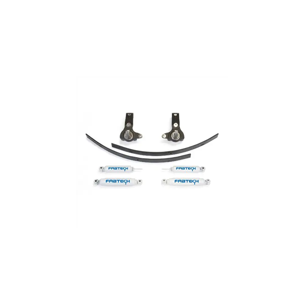 Spindle Lift Kit w/ Performance Shocks - 3" Lift - FBTK7014